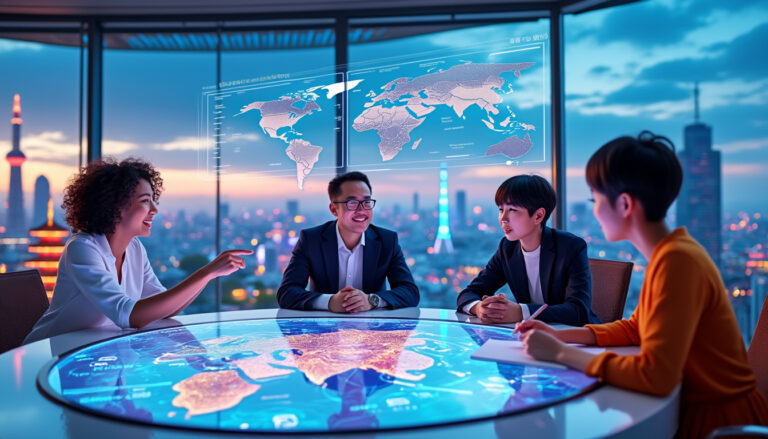 Encourager la collaboration en haute technologie avec les États-Unis, le Japon et la Corée du Sud