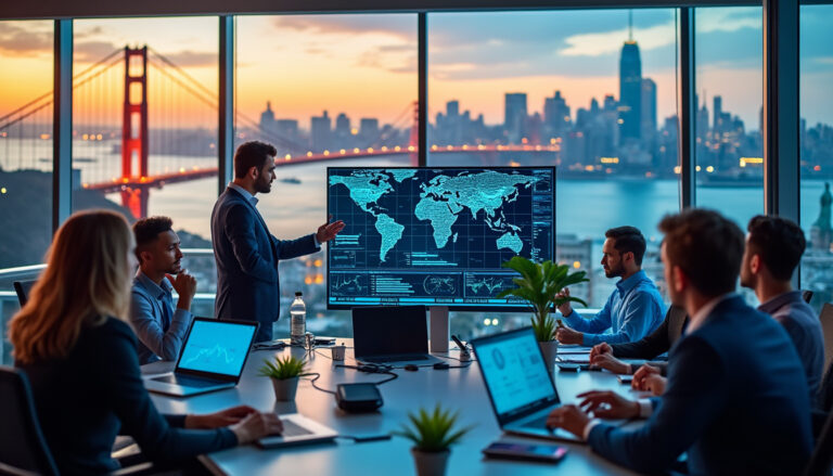 Entreprises françaises : une forte implantation dans le secteur technologique aux États-Unis